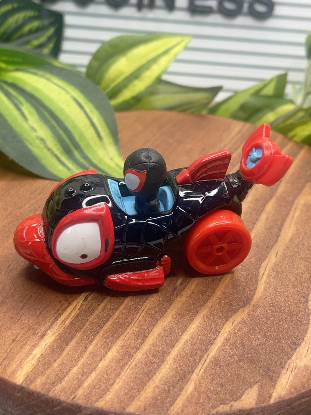 Marvel Spidey and His Amazing Friends Vehicle Car Figure Jazwares Red Black